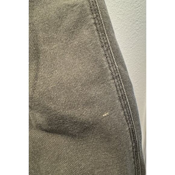 Vintage Old Navy Y2K Men’s Size 36 Green Carpenter Workwear Canvas Pants READ - Picture 11 of 13